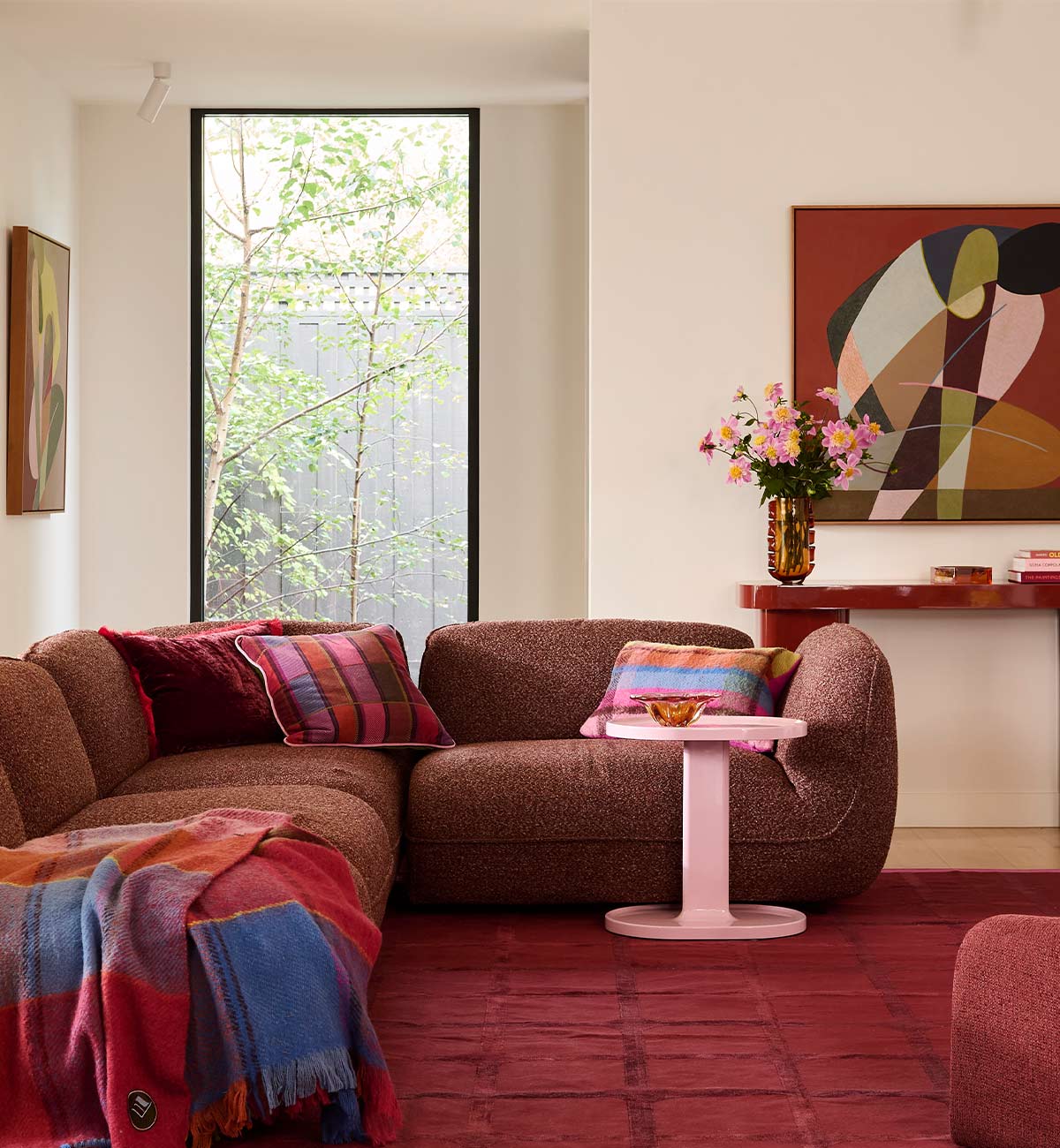 Homebody Sofa - Corner RHF In Mulberry - Image 2