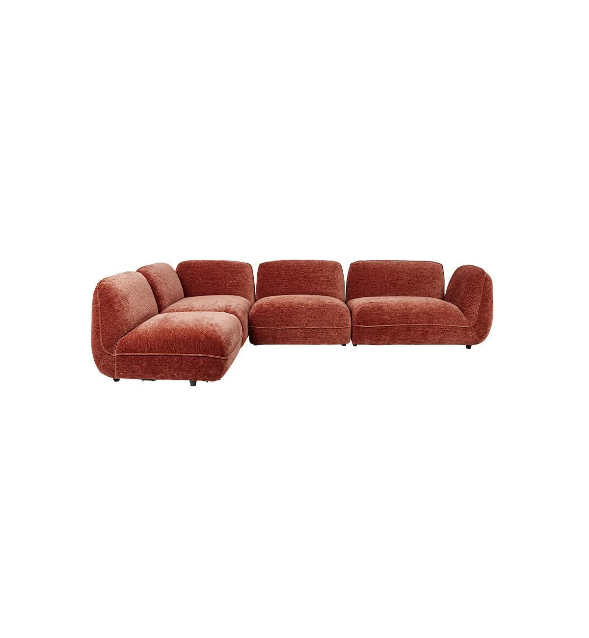Homebody Sofa - L-Shape LHF In Cinnabar