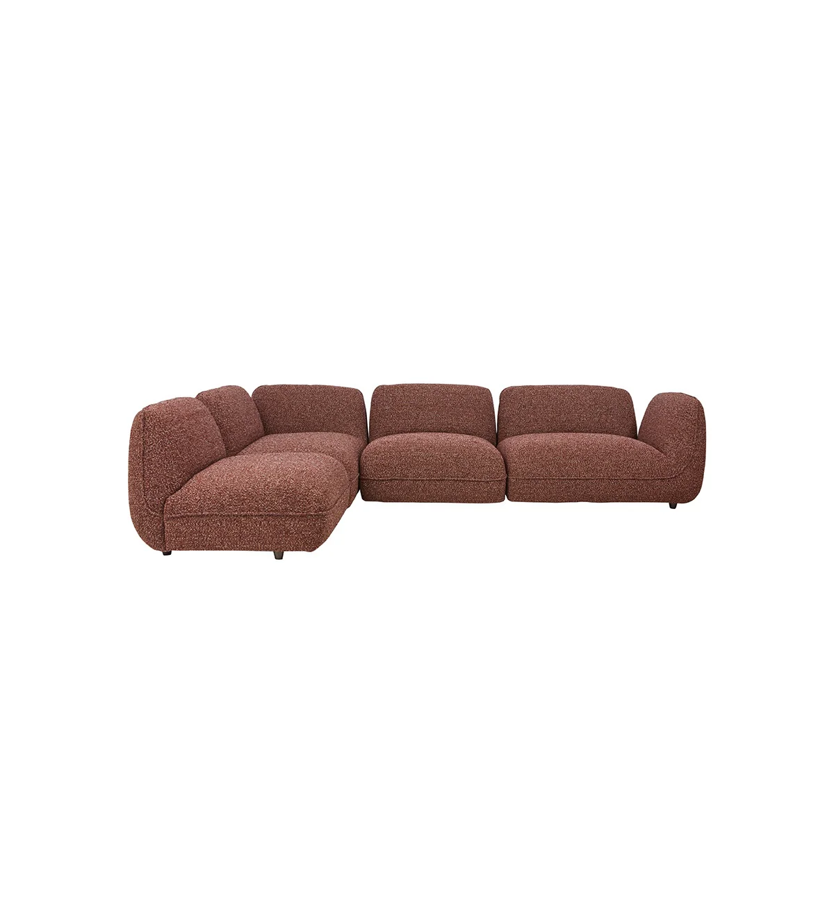 Homebody Sofa - L-Shape LHF In Mulberry