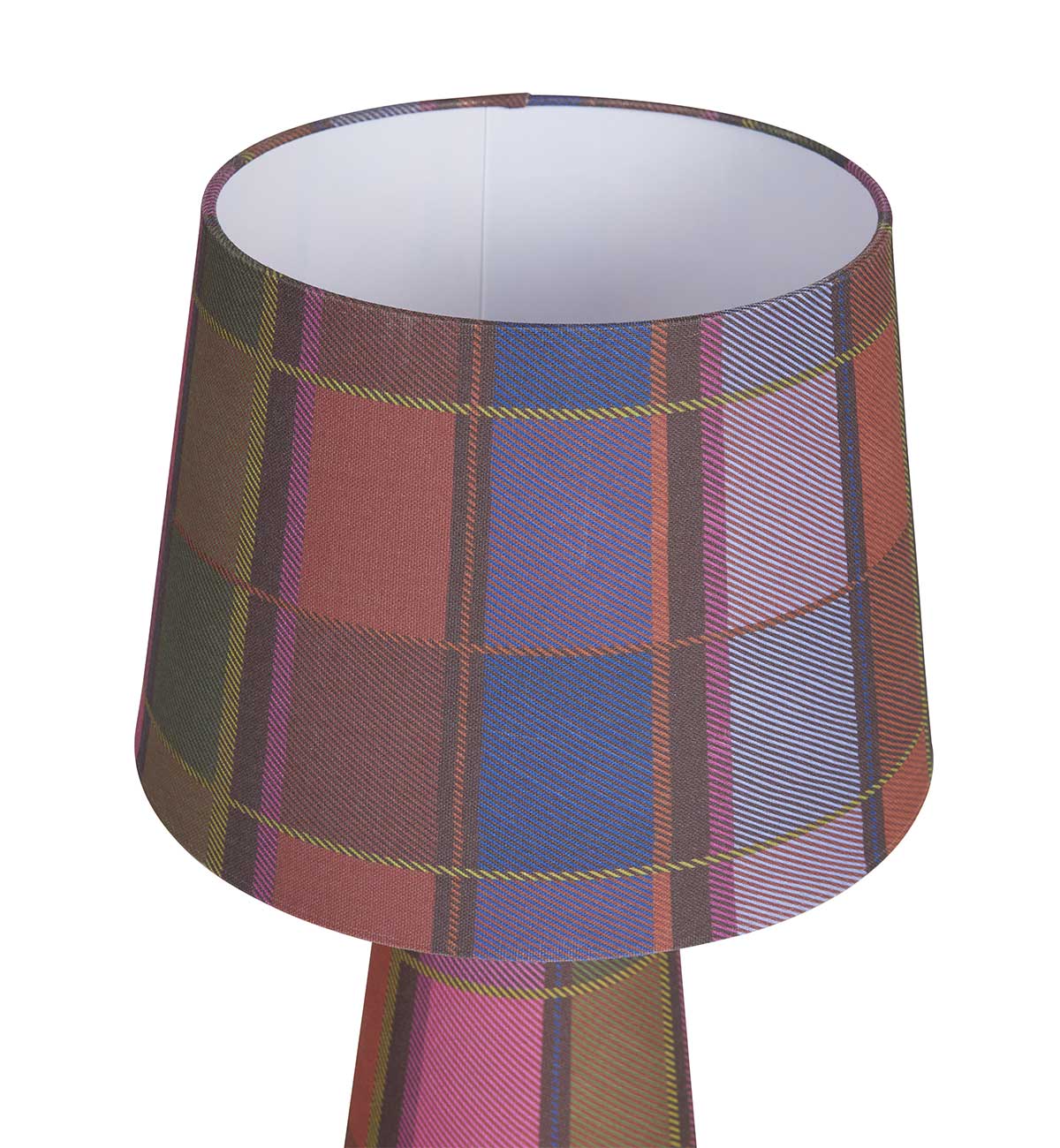 Hot Toddy Table Lamp in Plaid - Image 5