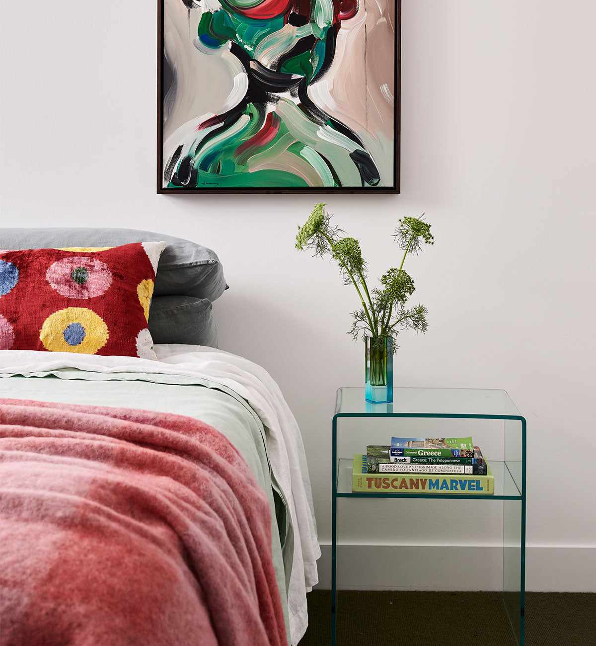 Hubba Bubba Bedside Table In Jade - Image 4