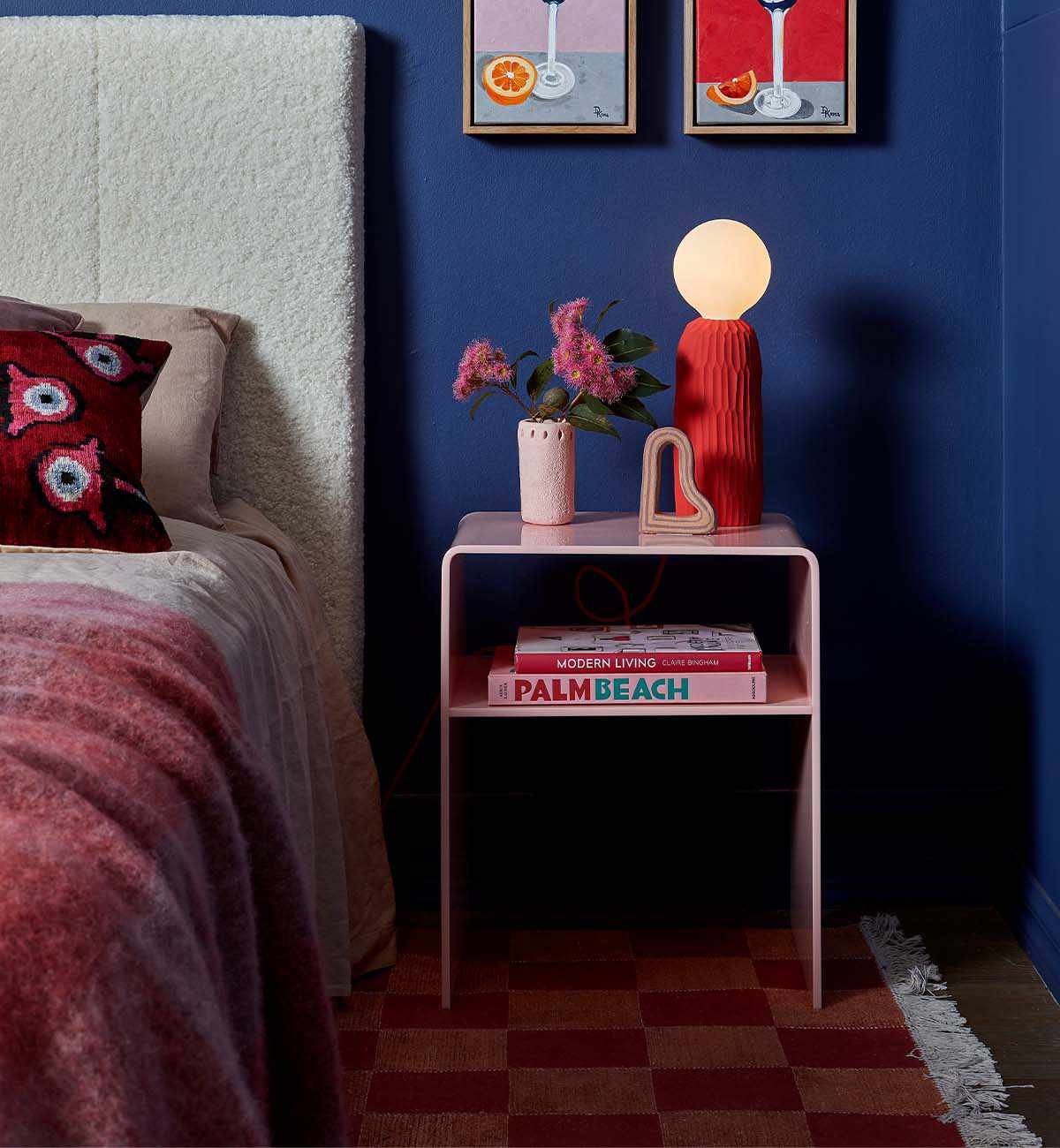 Hubba Bubba Bedside Table In Pink - Image 6