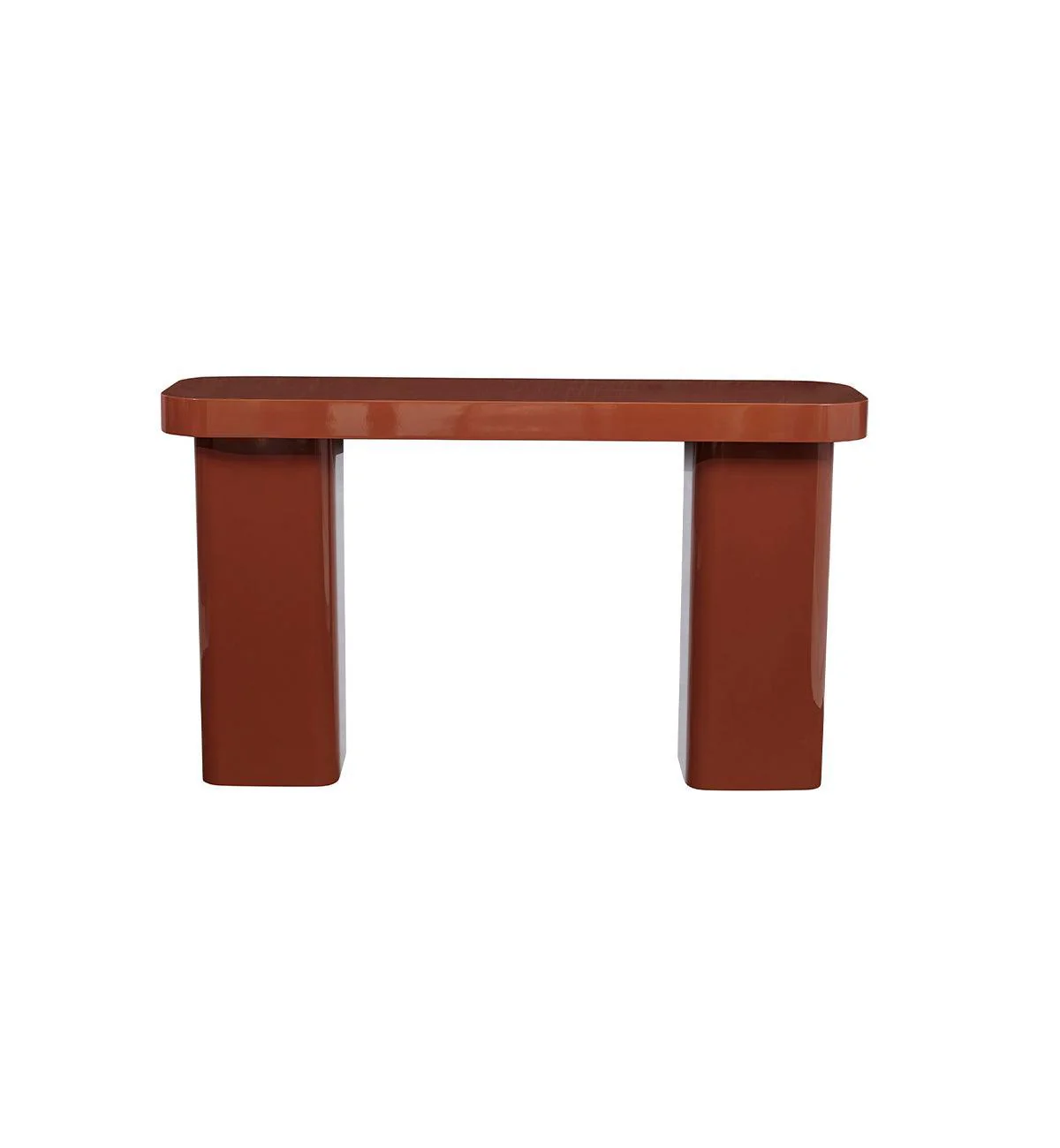 Juno Glossy Console in Spice