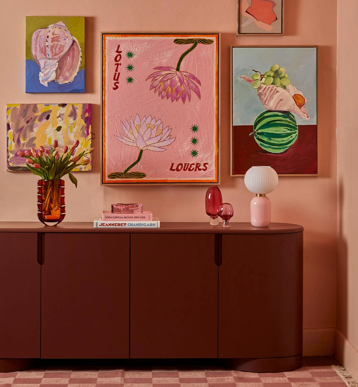 Lars Sideboard In Jam - Image 2