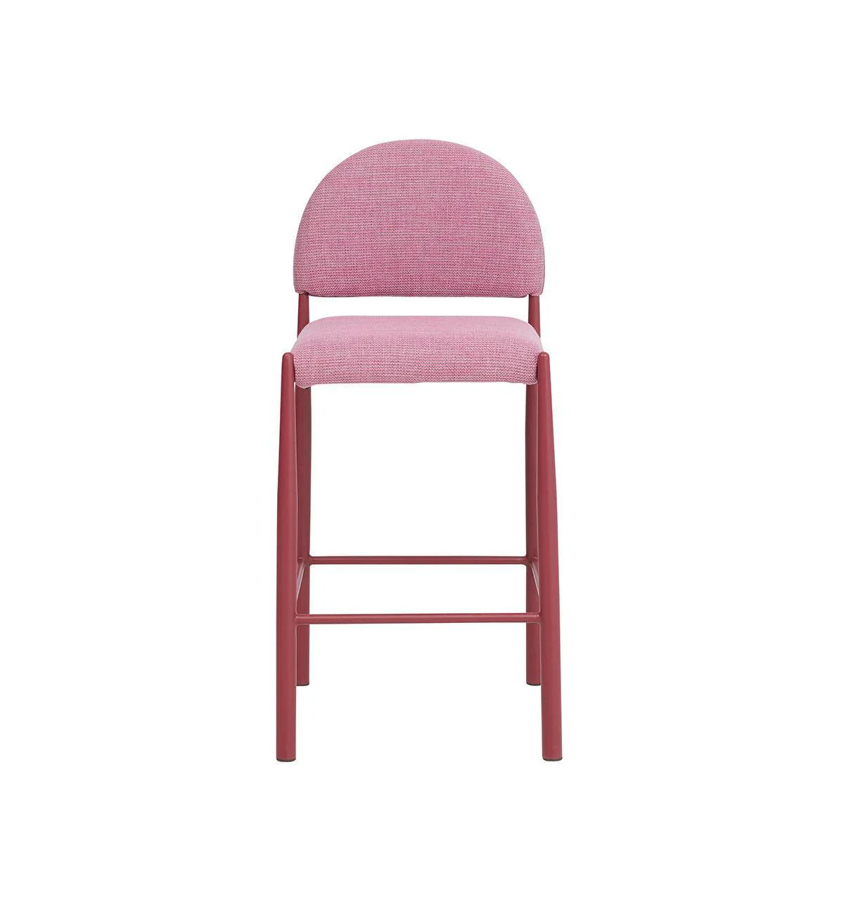 Lenny Bar Stool In Berry - Image 5