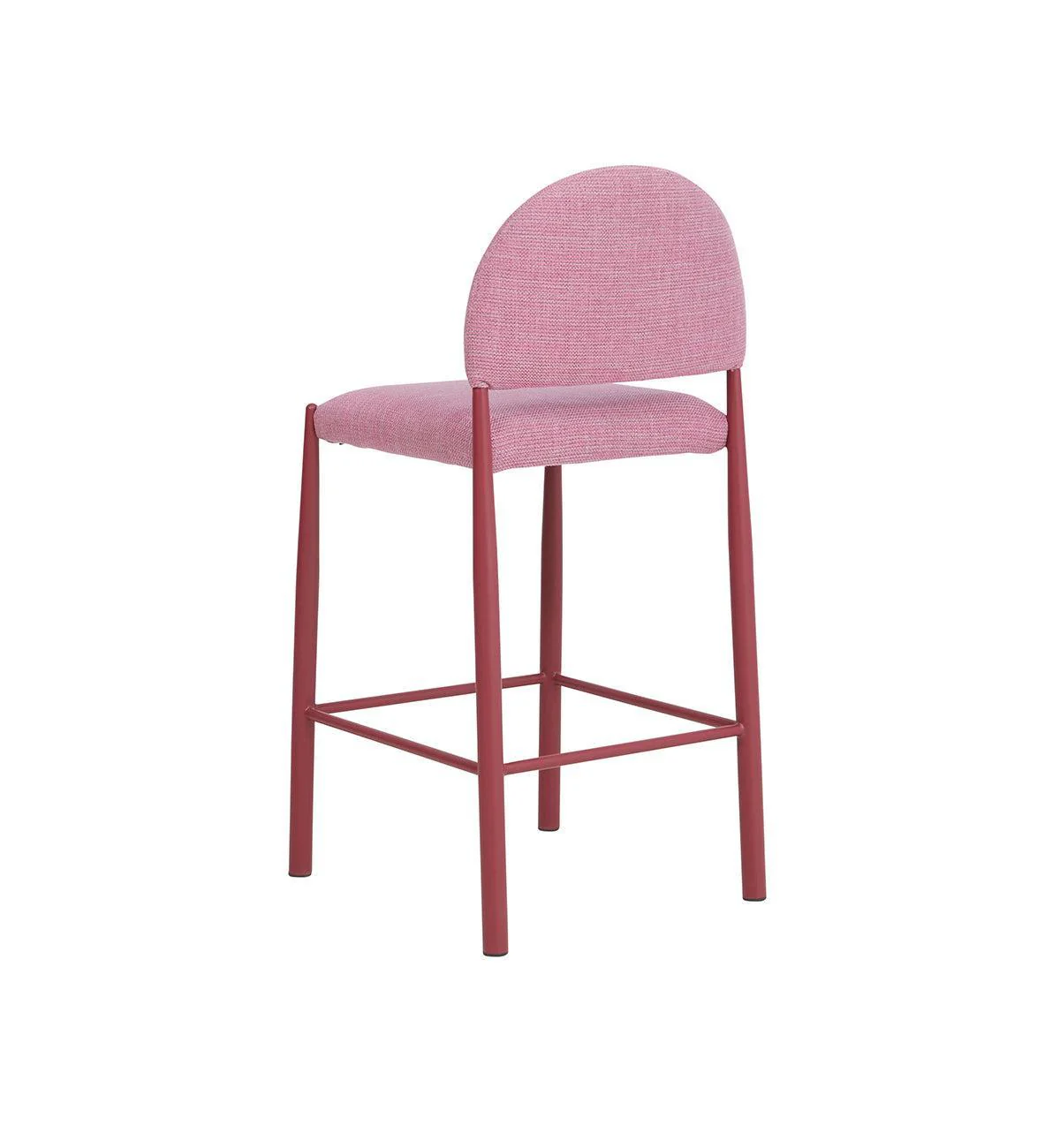 Lenny Bar Stool In Berry - Image 6