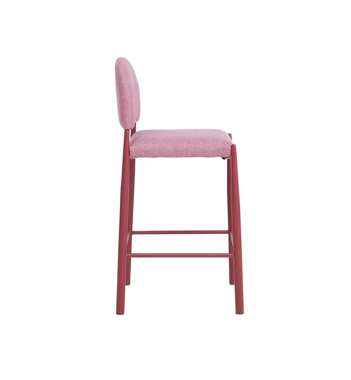 Lenny Bar Stool In Berry - Image 7