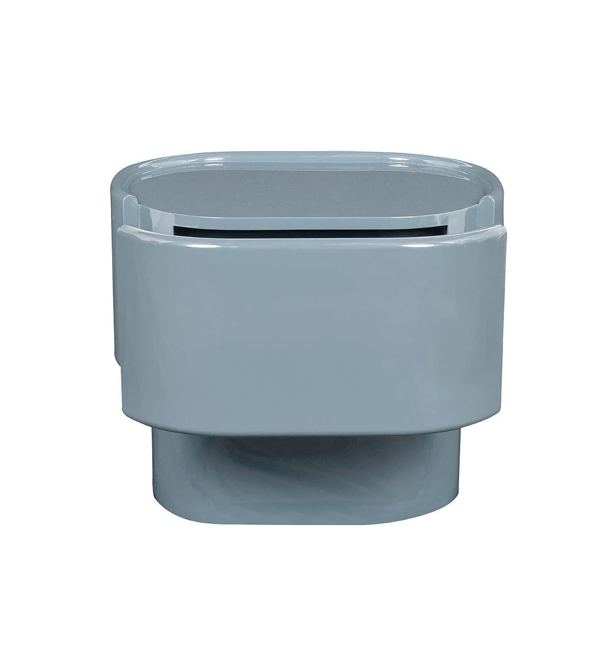 Lull Glossy Bedside Table in Powder Blue - Image 3