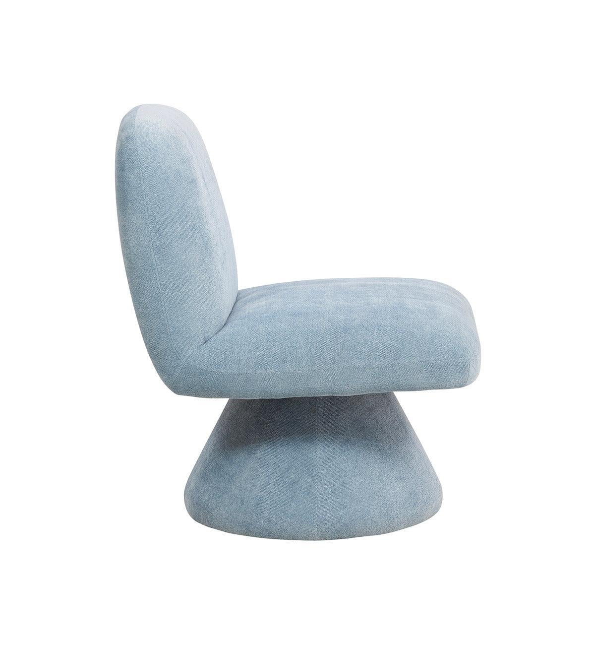 Margot Chair in Powder Blue - Image 3
