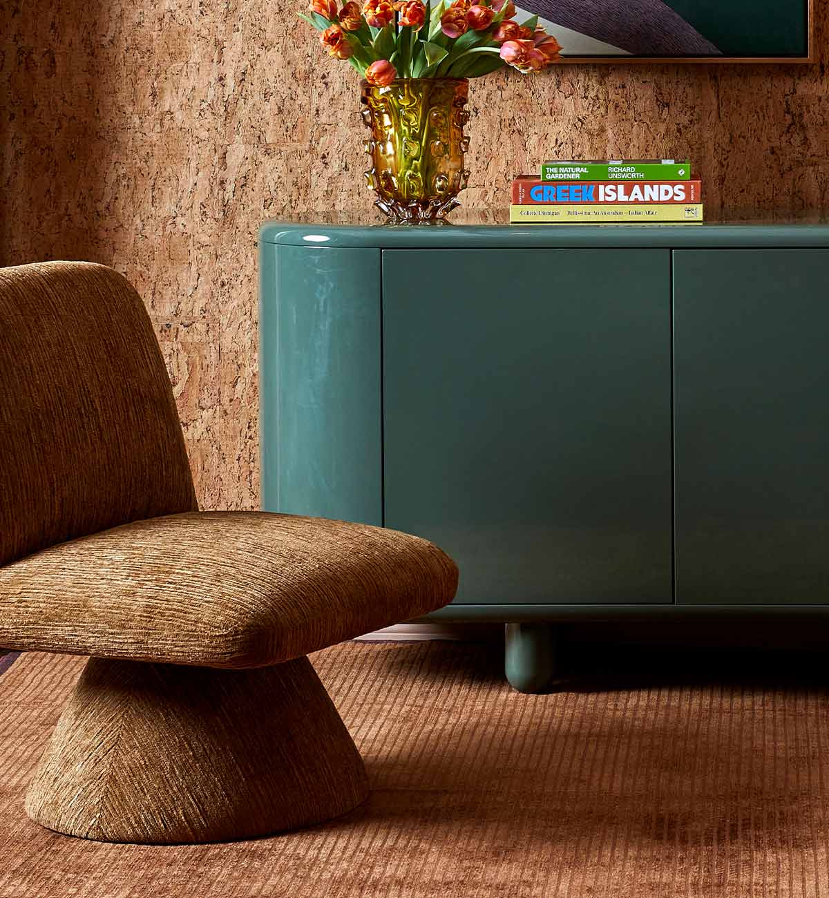 Margot Chair In Tobacco - Image 3