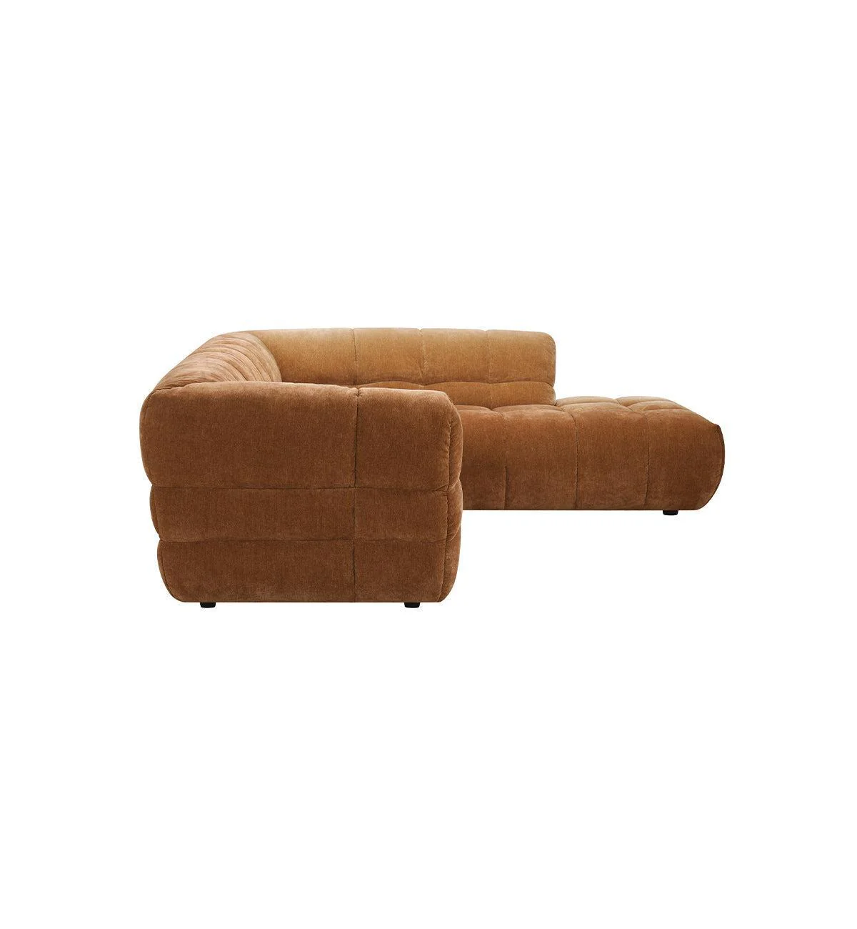 Marshmallow Modular Sofa - RHF Chaise in Chestnut - Image 8