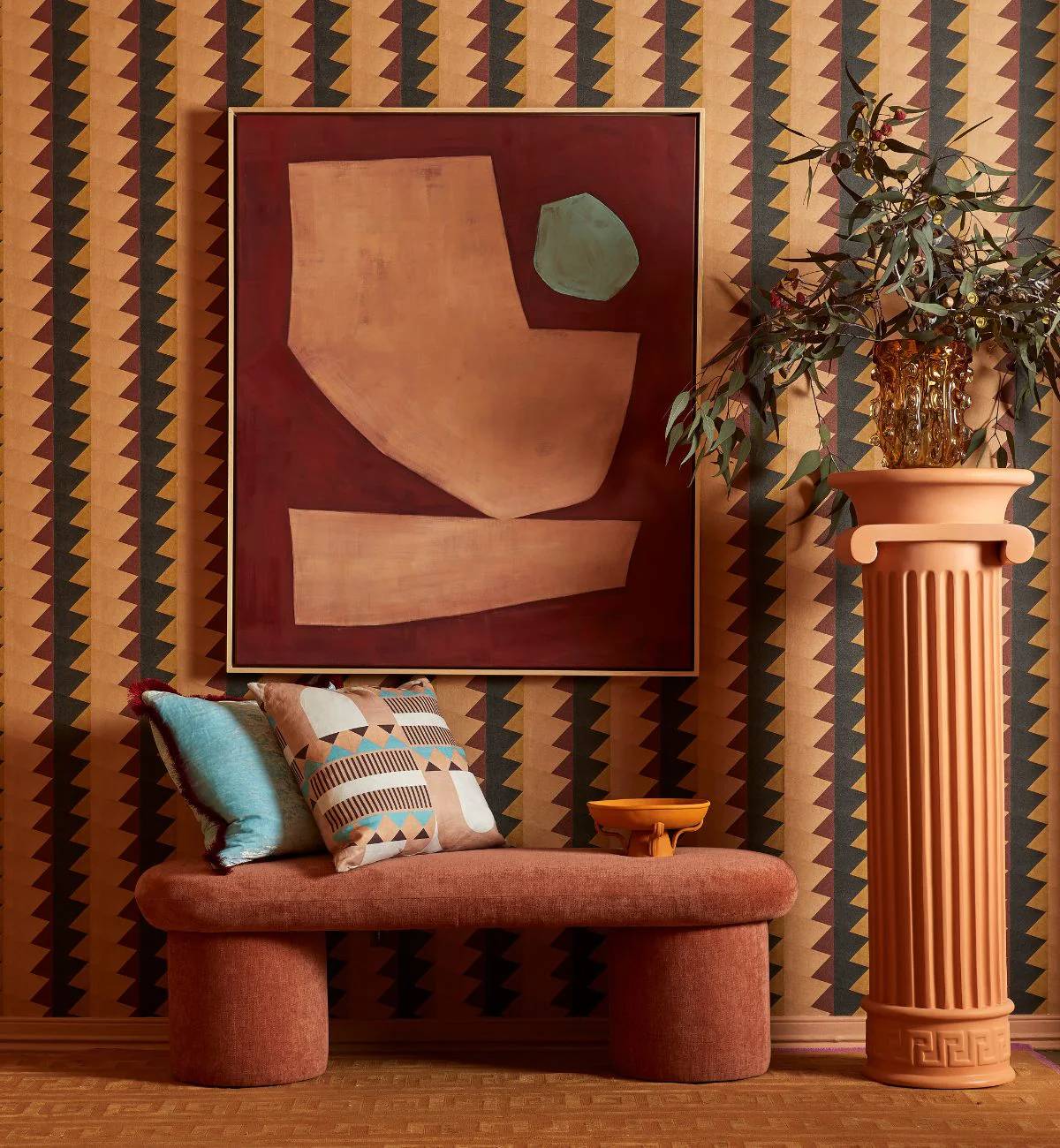Mimi Bench In Burnt Sienna - Image 3