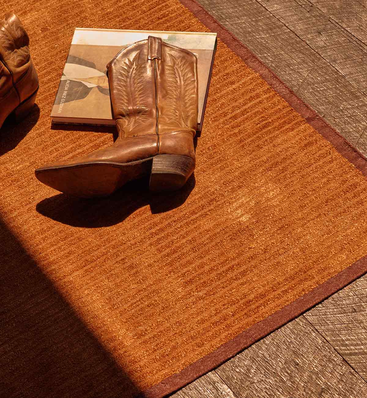 Nomad Dhurrie In Cinnamon - Image 3