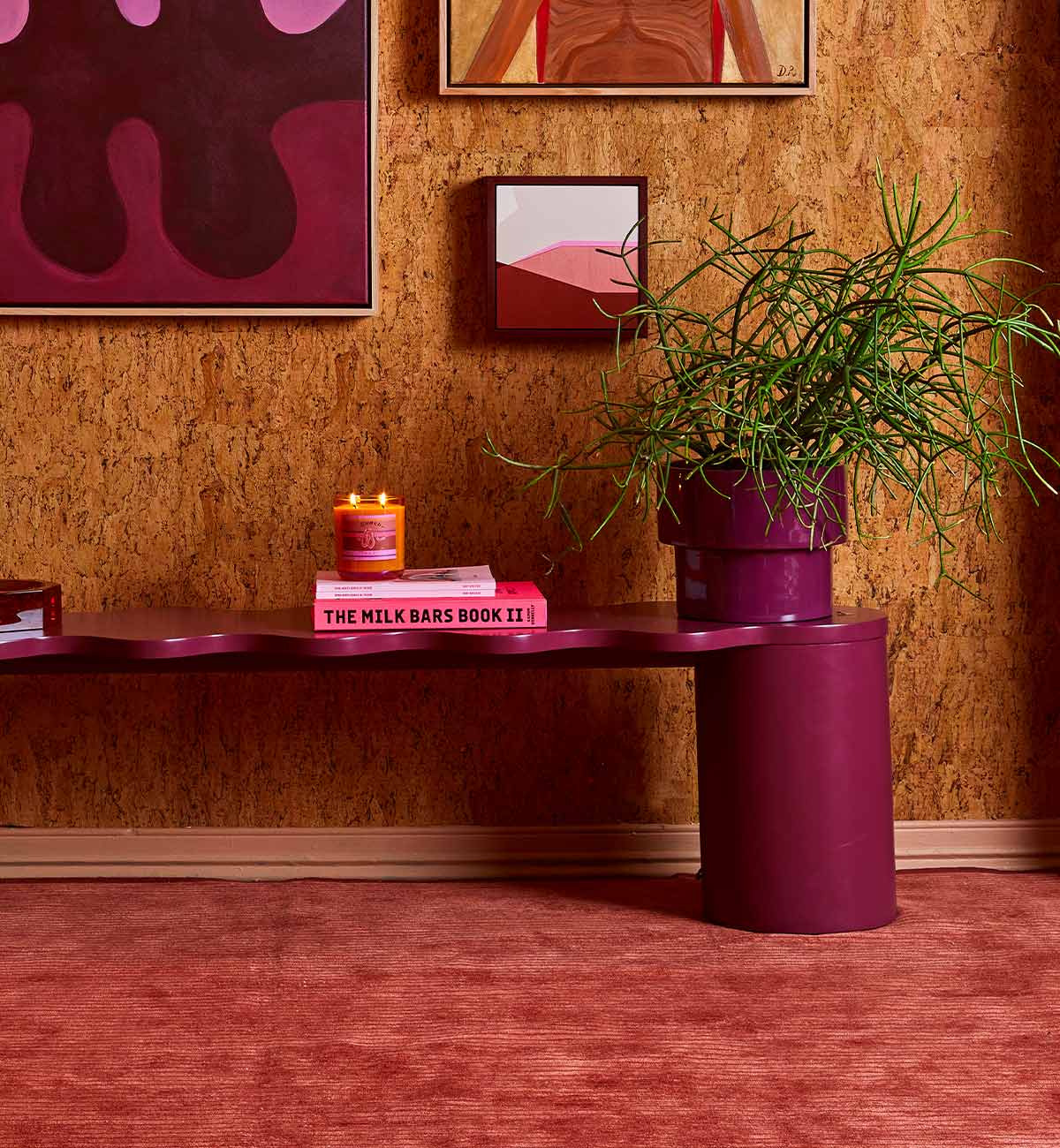 Nomad Dhurrie In Terracotta - Image 3