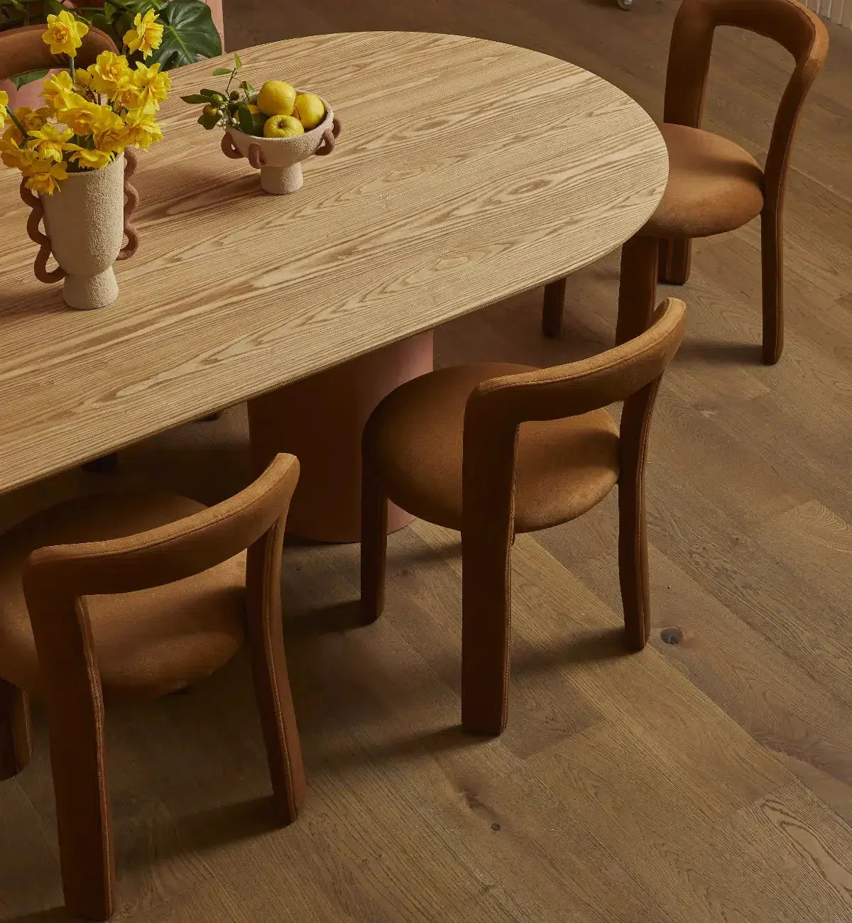 Noodle Dining Chair In Cinnamon - Image 3