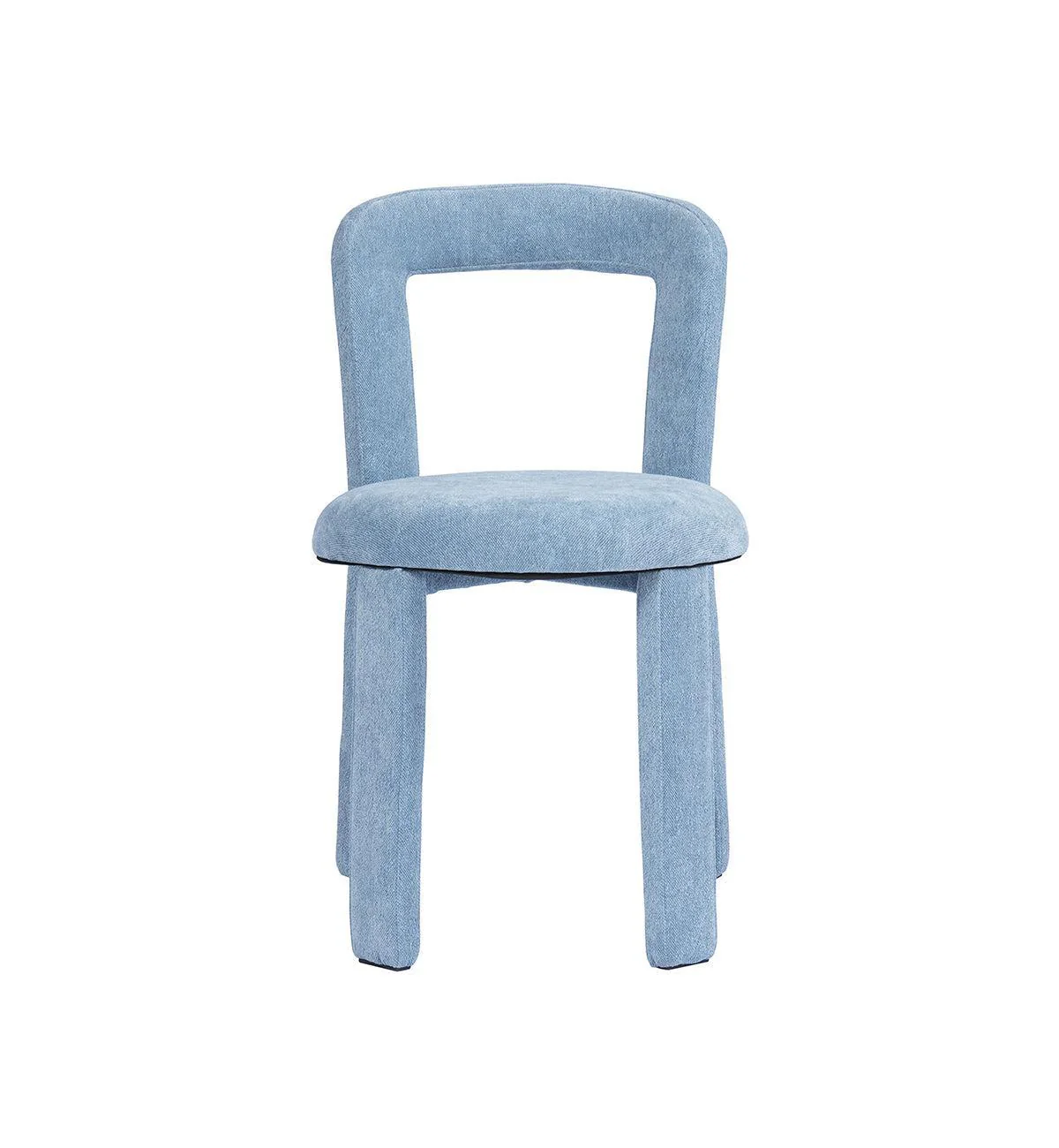 Noodle Dining Chair in Powder Blue - Image 2