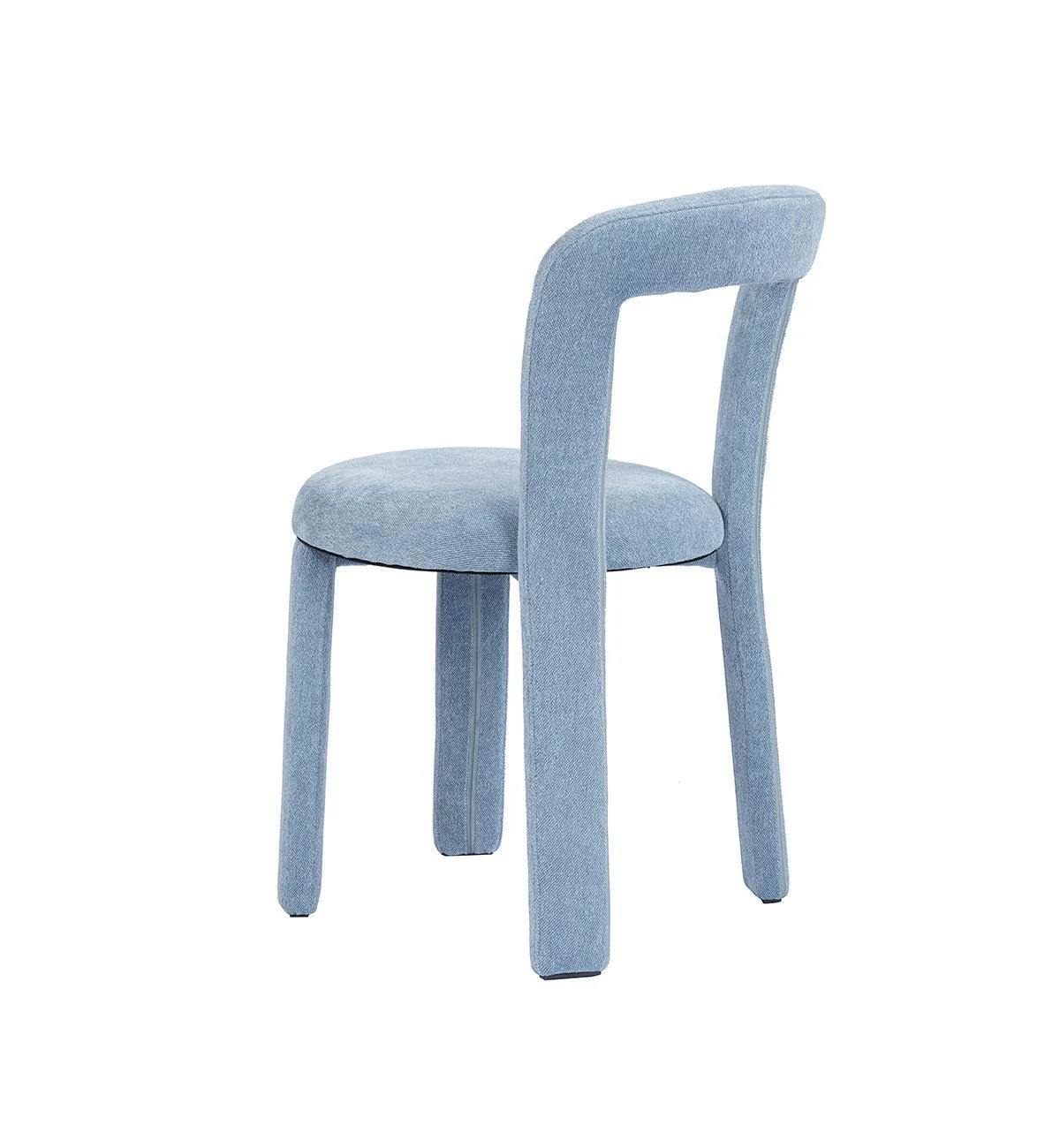 Noodle Dining Chair in Powder Blue - Image 3