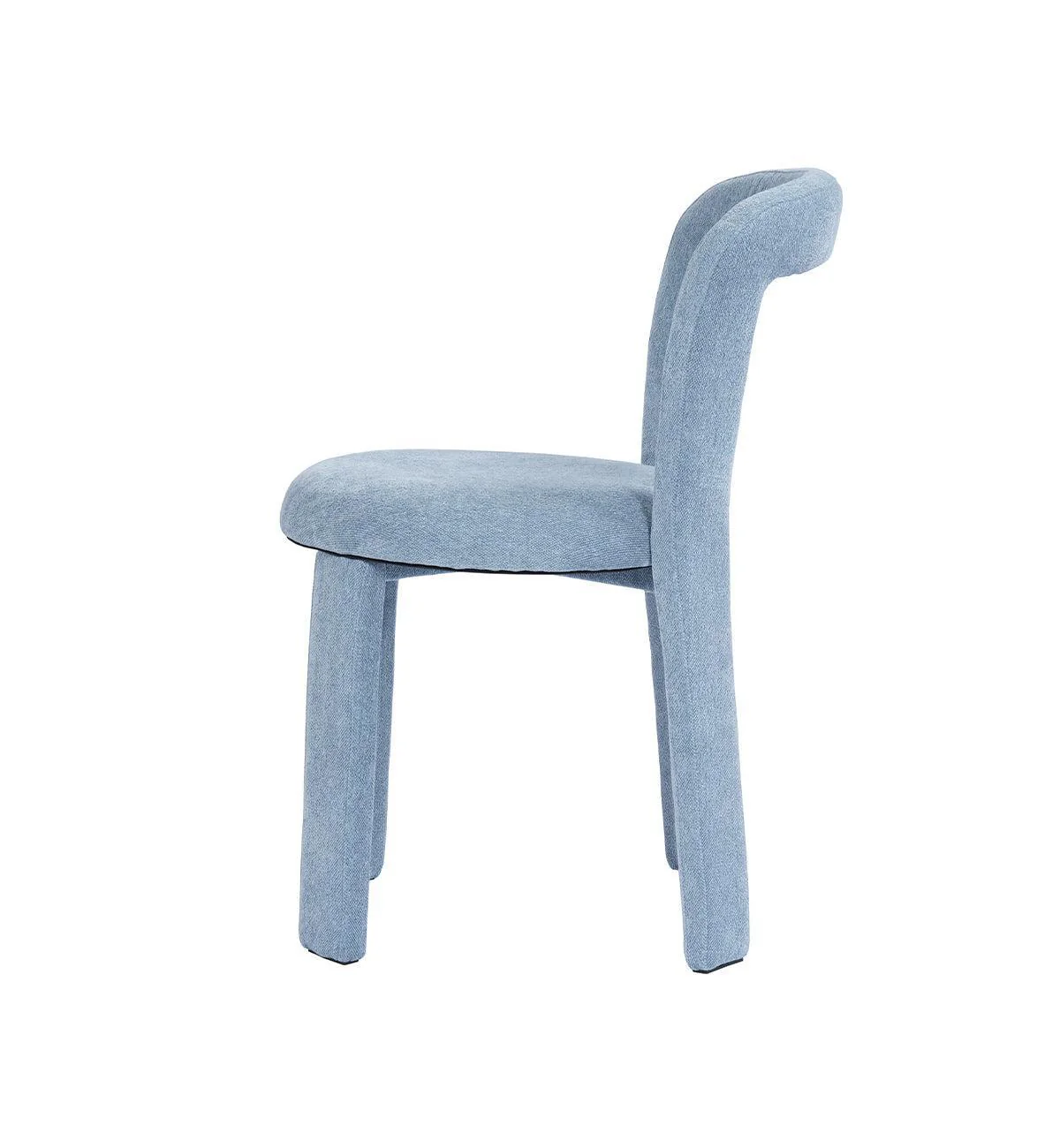 Noodle Dining Chair in Powder Blue - Image 4