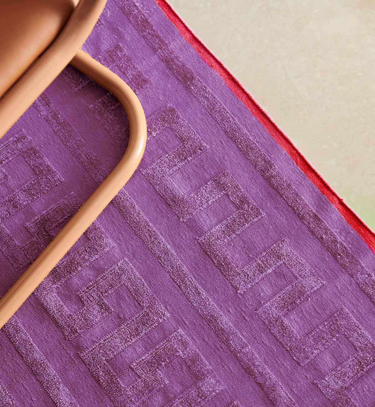 Olympia Dhurrie In Lilac - Image 10