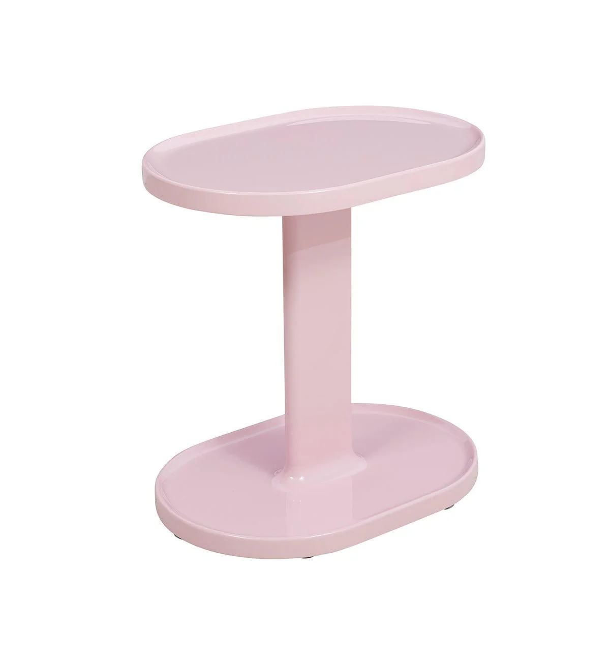 Orbit Glossy Side Table in Sweetpea