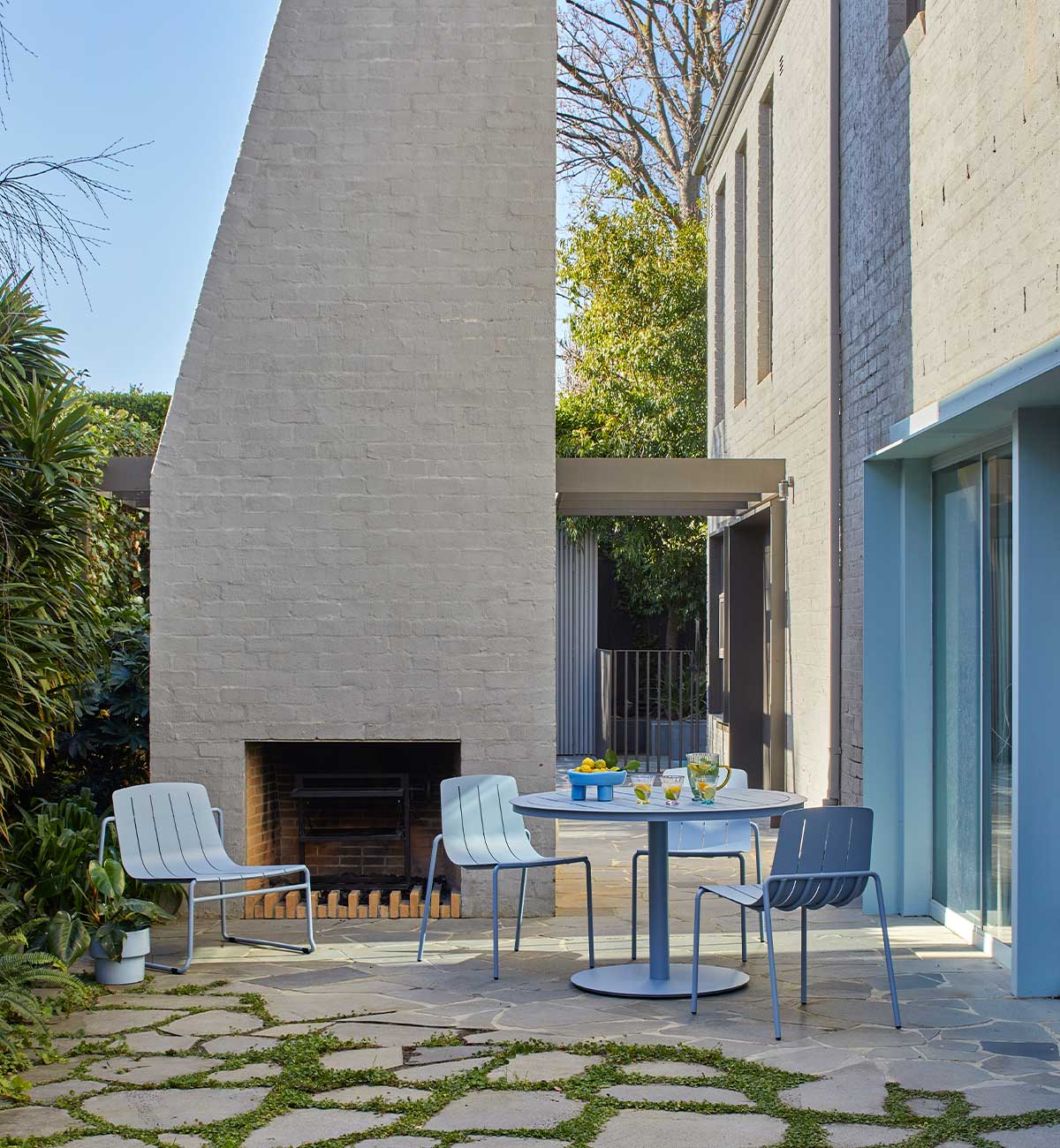 Slim Dining Chair In Sea Mist - Image 3