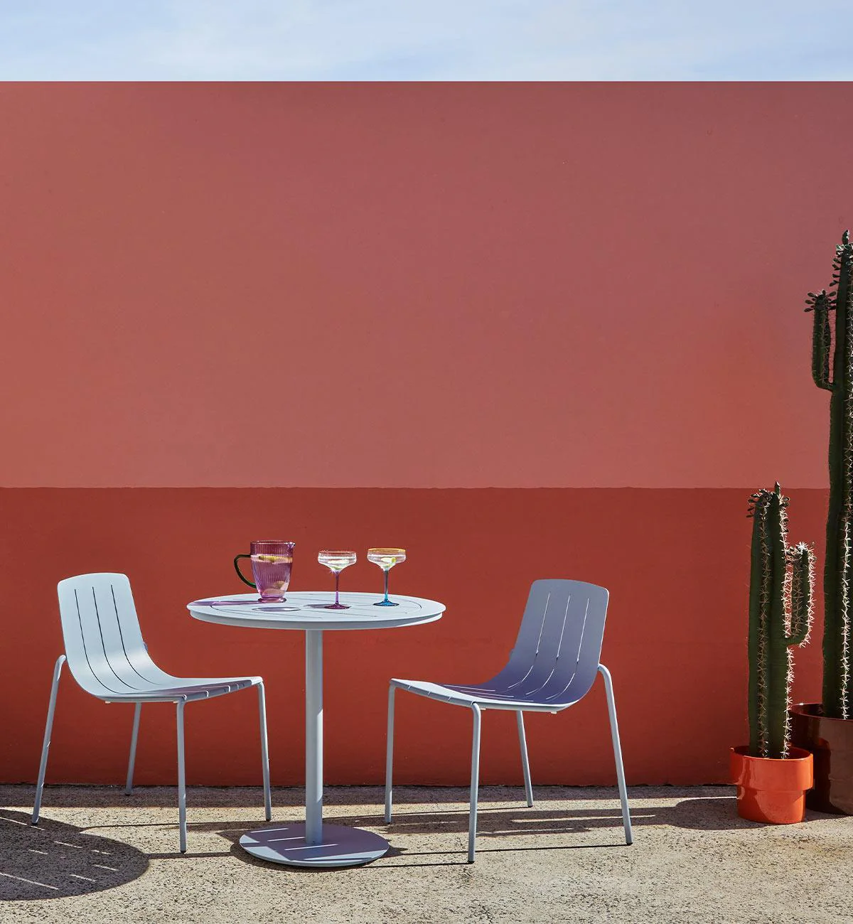 Slim Dining Chair In Sea Mist - Image 4