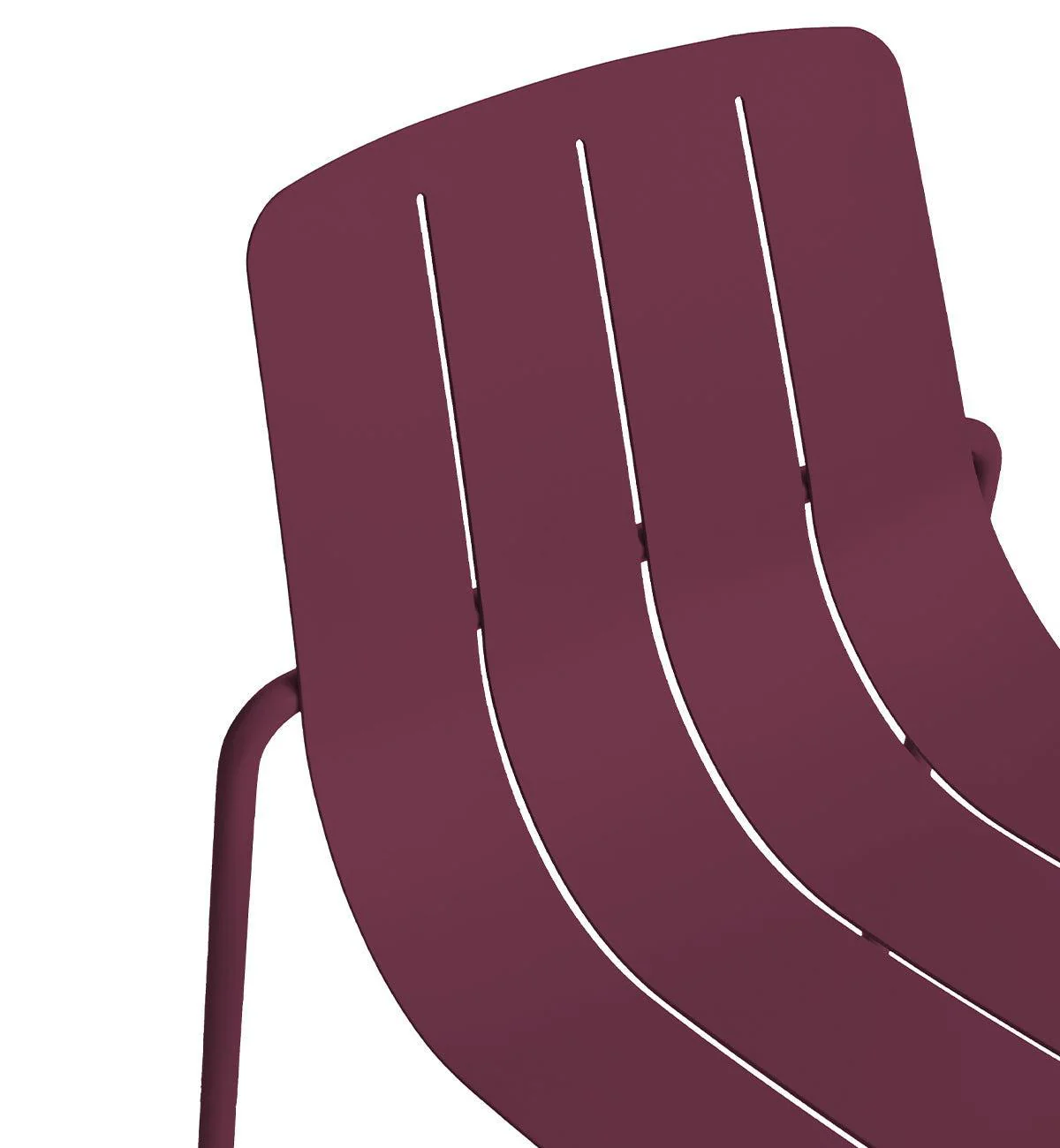 Slim Dining Chair in Aubergine - Image 6