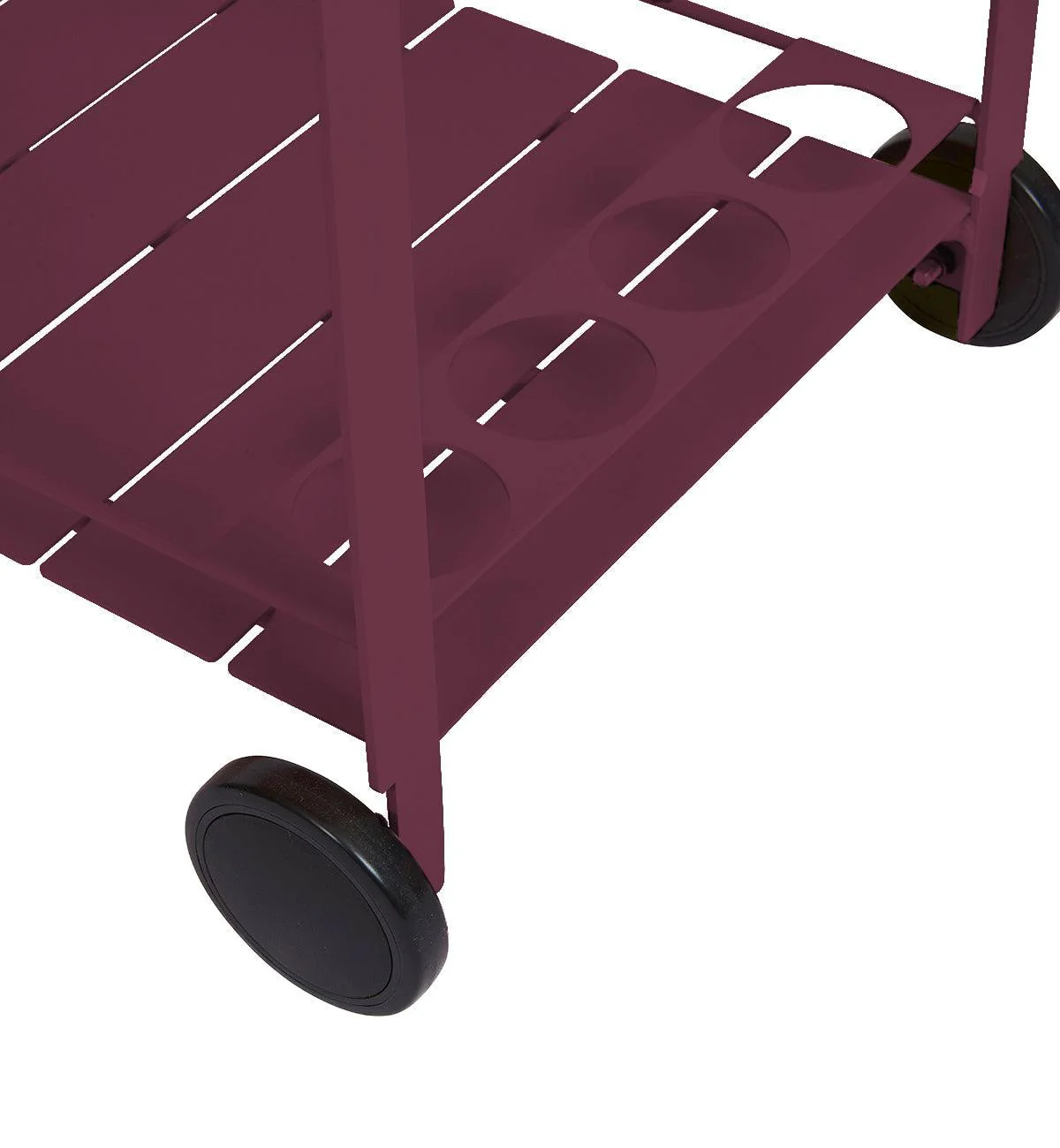Sundowner Bar Cart in Aubergine - Image 6