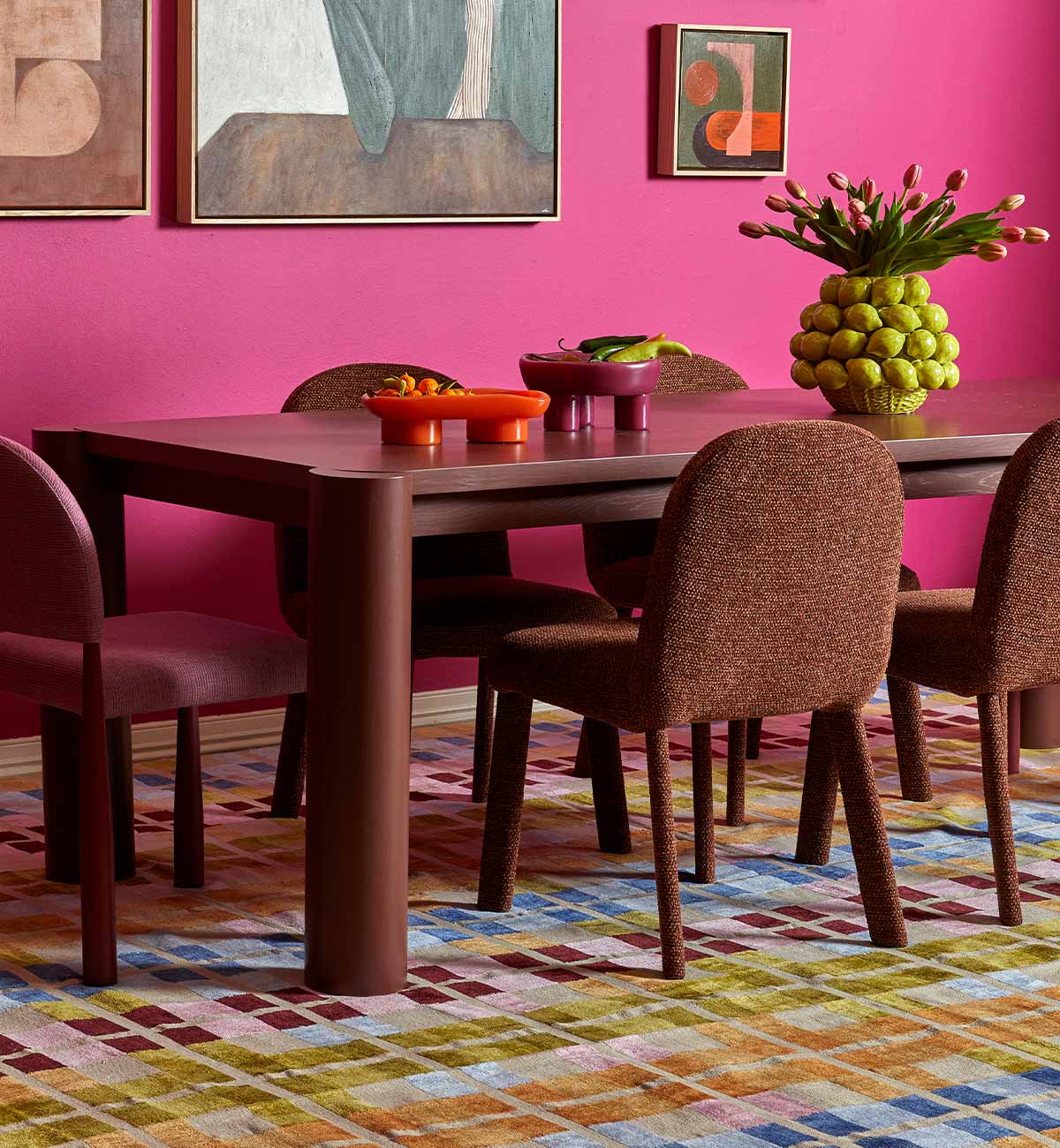Pepe Dining Chair In Clay - Image 3