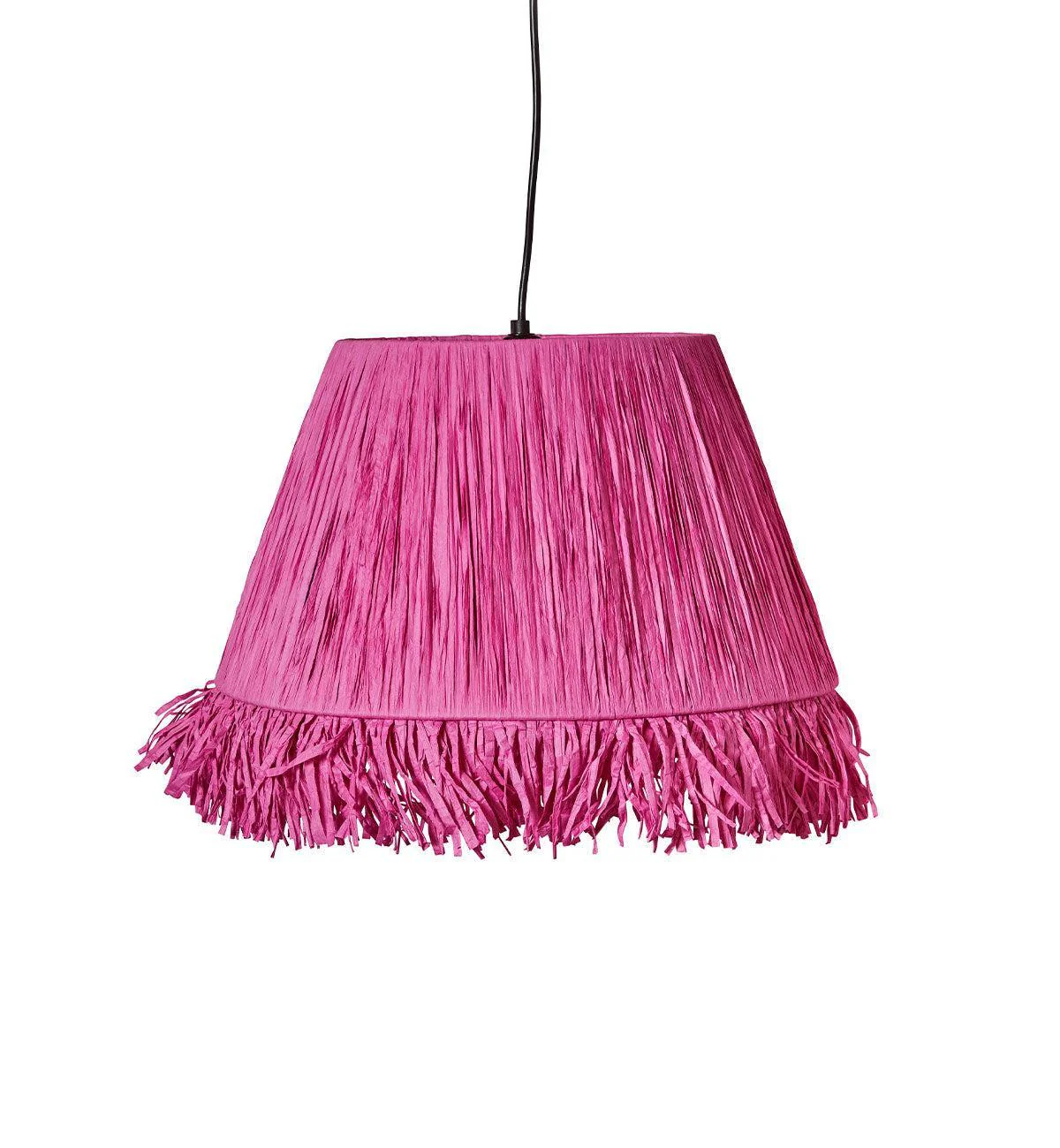 Raffy Pendant Lamp In Fucshia