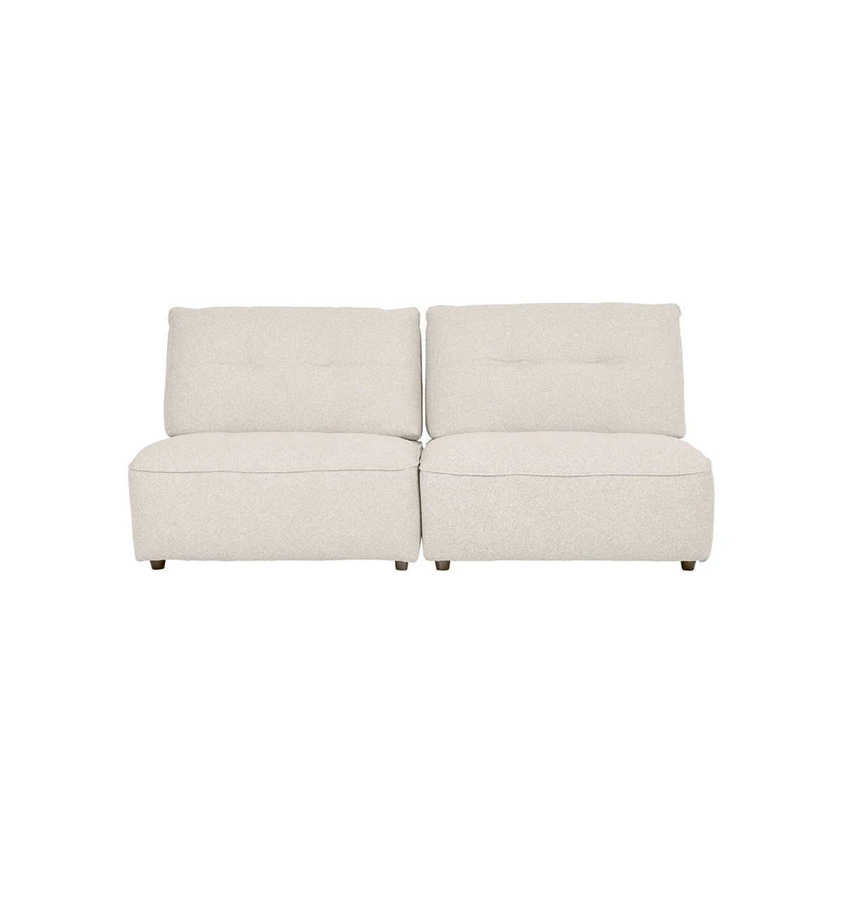 Roommate Sofa - 2 Piece Armless In Ecru
