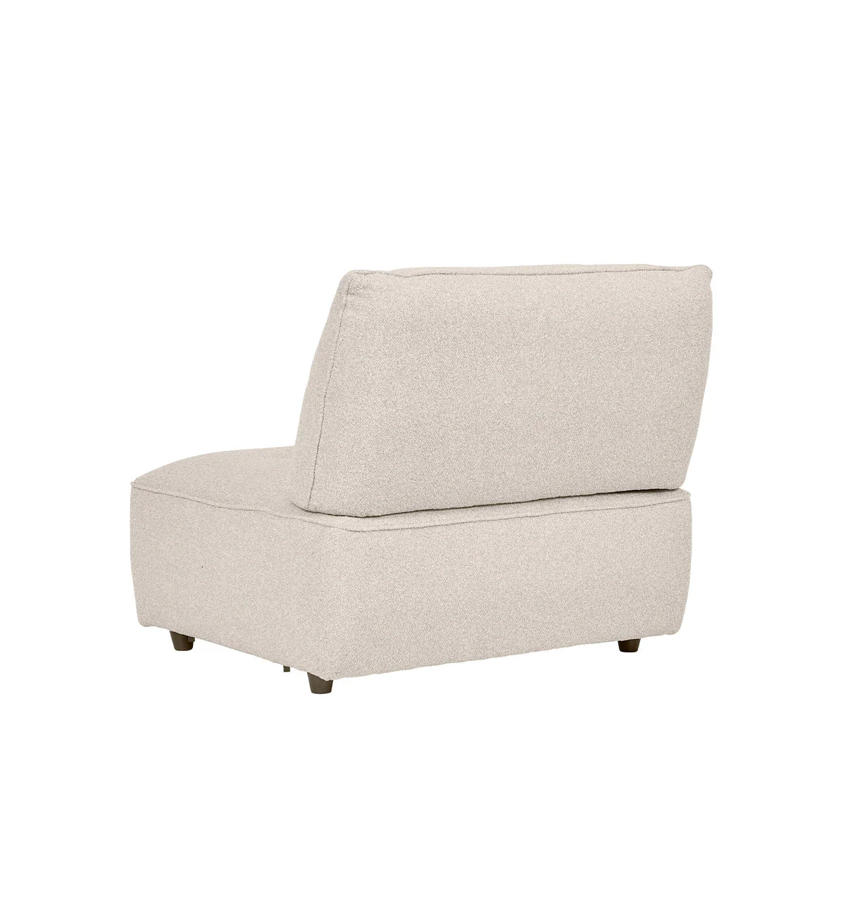 Roommate Sofa - 2 Piece Armless In Ecru - Image 4