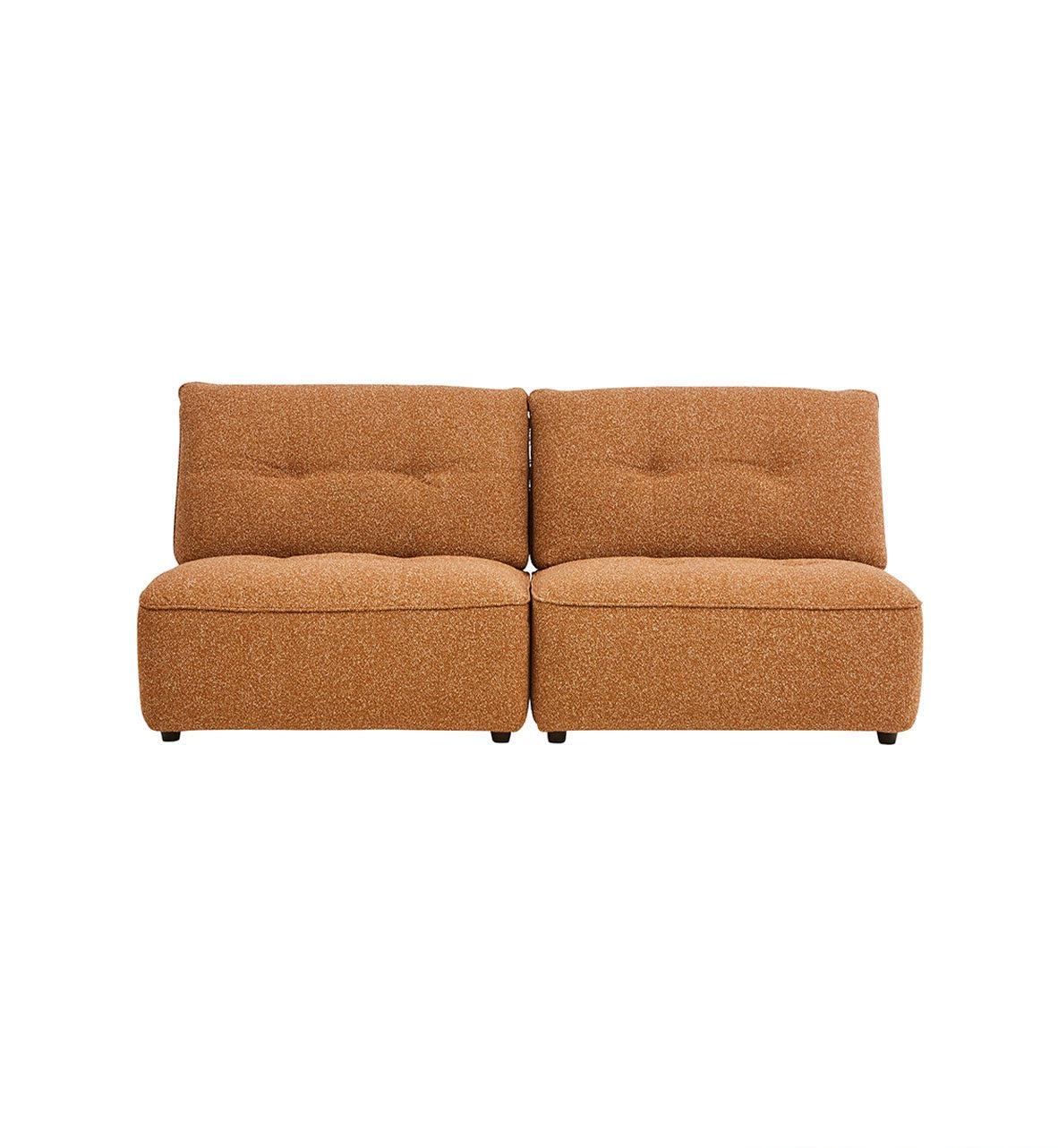 Roommate Sofa - 2 Piece Armless In Ginger