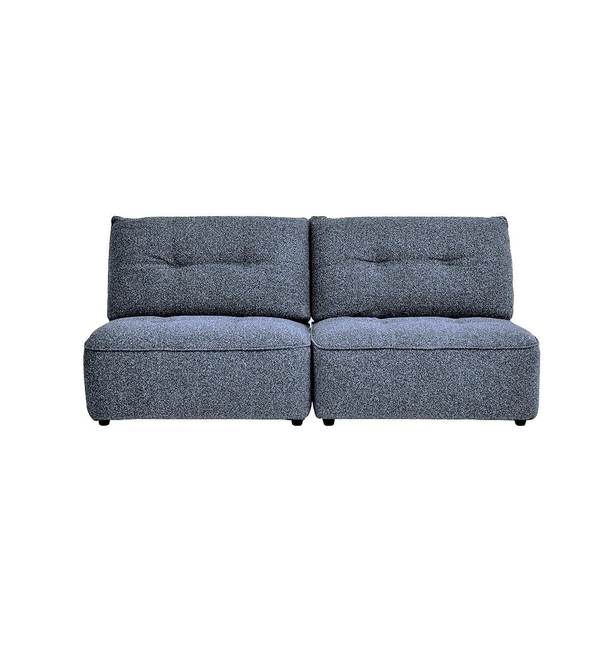 Roommate Sofa - 2 Piece Armless In Indigo