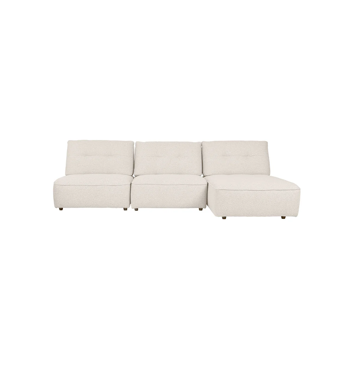 Roommate Sofa - 2 Piece + Chaise In Ecru