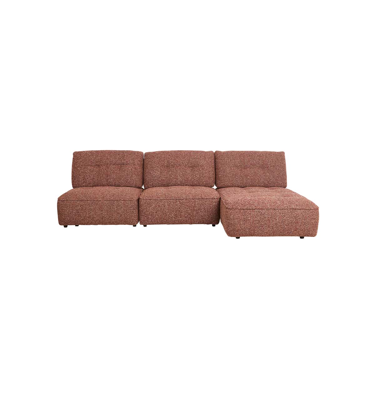 Roommate Sofa - 2 Piece + Chaise In Mulberry