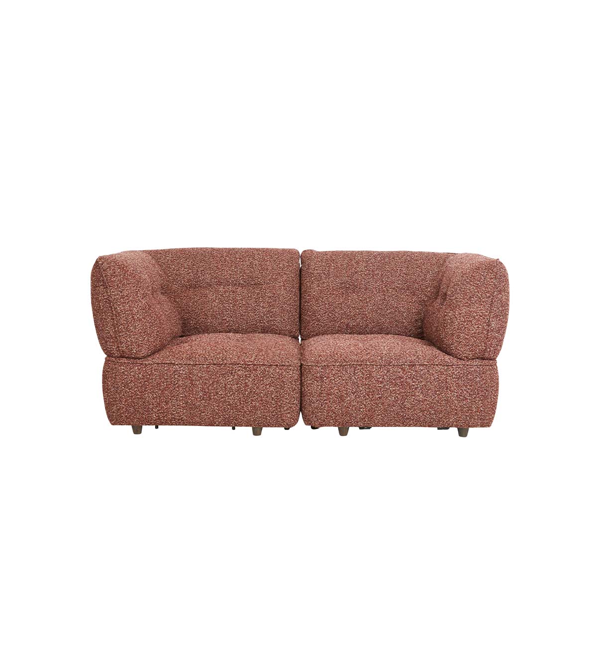 Roommate Sofa - 2 Piece In Mulberry