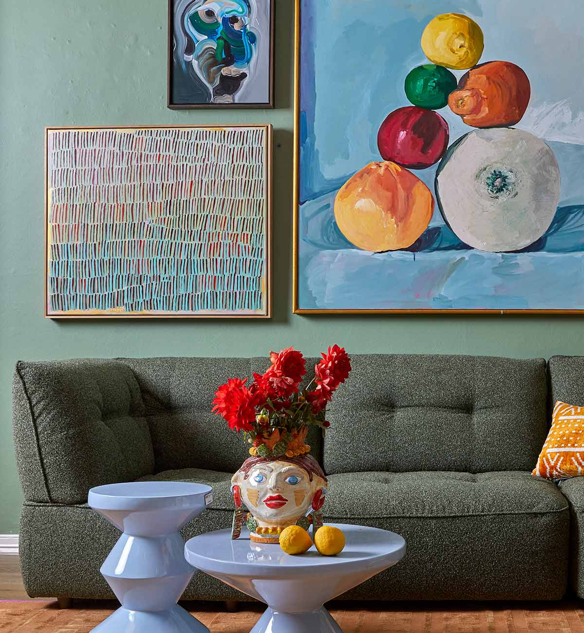 Roommate Sofa - 2 Piece With Corner + Chaise In Forest - Image 3