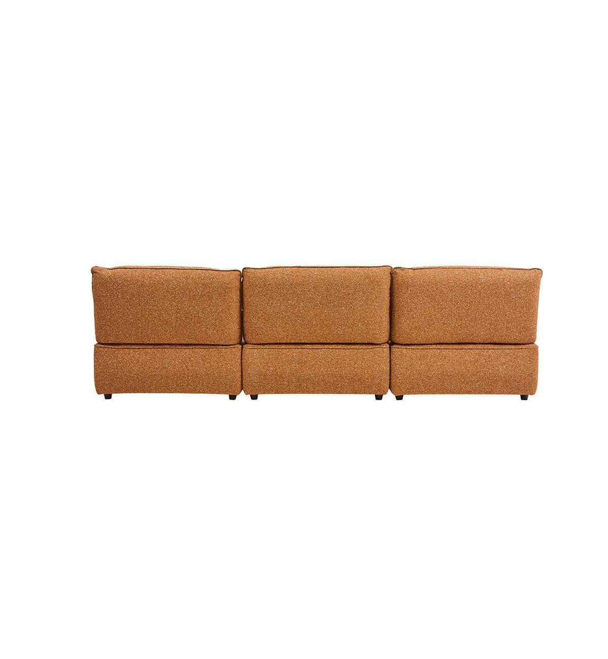 Roommate Sofa - 2 Piece With Corner + Chaise In Ginger - Image 8