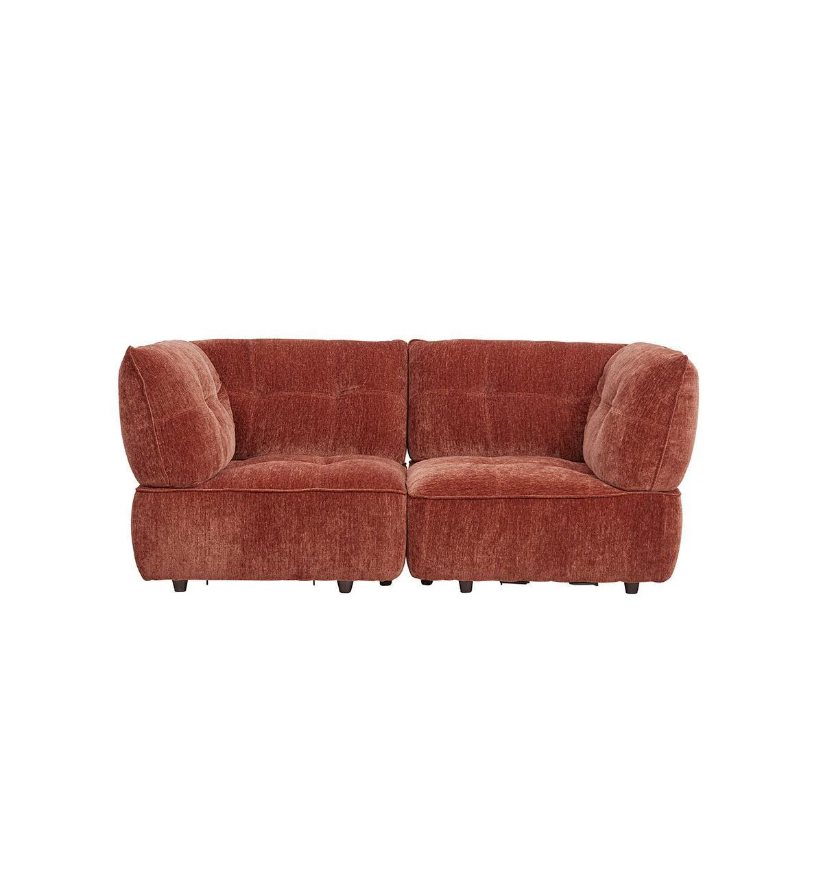 Roommate Sofa - 2 Piece in Cinnabar