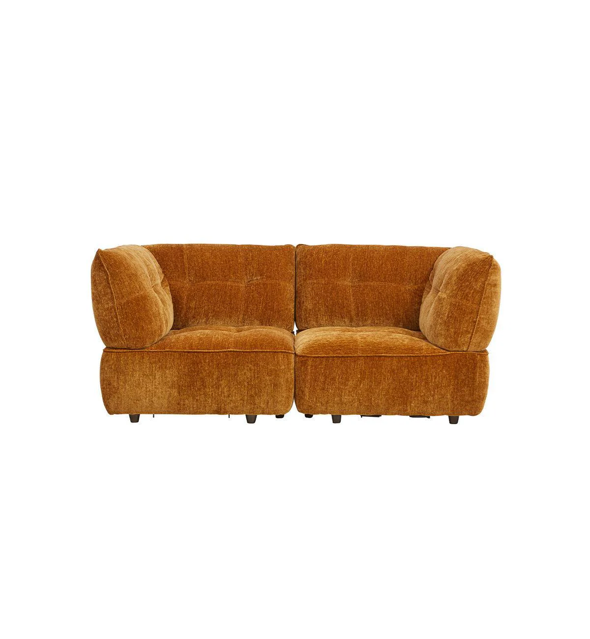 Roommate Sofa - 2 Piece in Honey