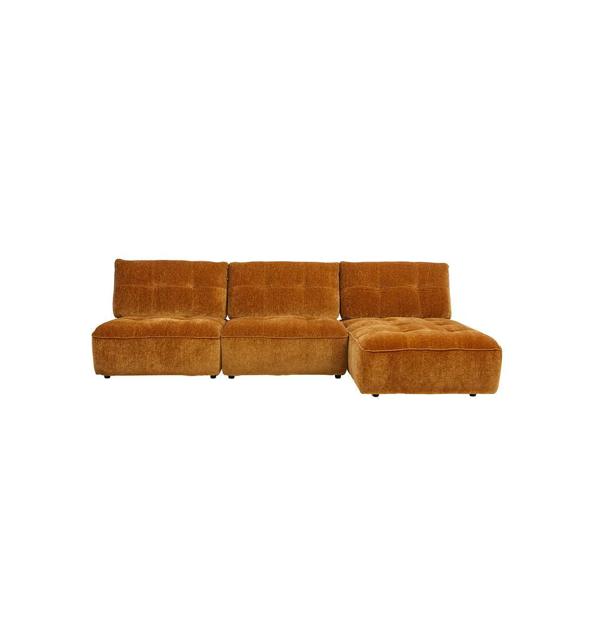 Roommate Sofa - 2 Piece + Chaise in Honey