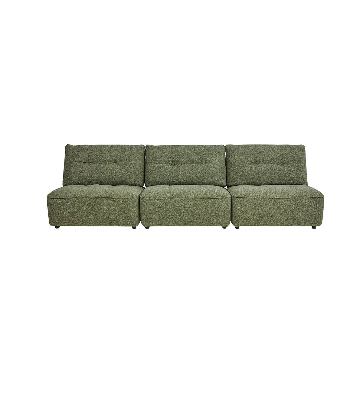 Roommate Sofa - 3 Piece Armless In Forest