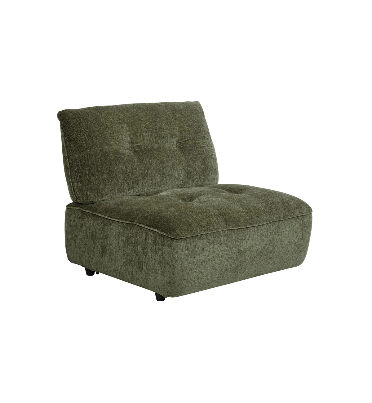 Roommate Sofa - 2 Piece + Chaise in Moss - Image 3