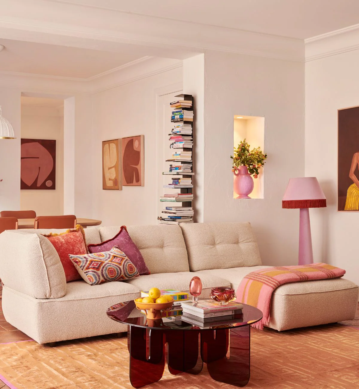 Roommate Sofa - 4 Piece With Corners In Ecru - Image 2