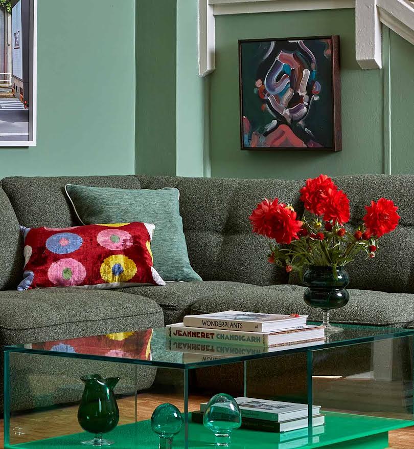 Roommate Sofa - 4 Piece With Corners In Forest - Image 3