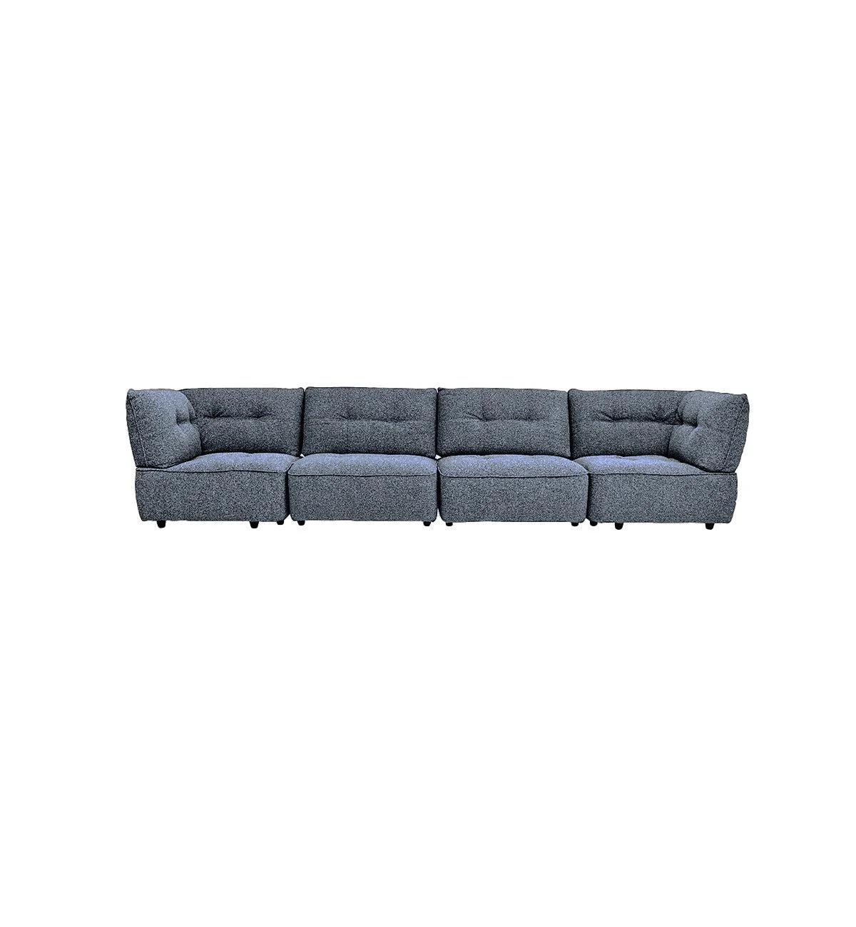 Roommate Sofa - 4 Piece With Corners In Indigo