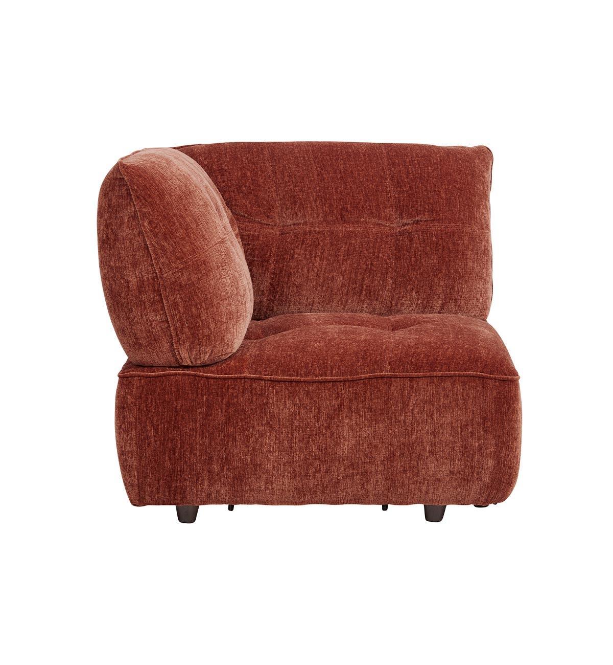 Roommate Sofa - 2 Piece with Corner + Chaise in Cinnabar - Image 3