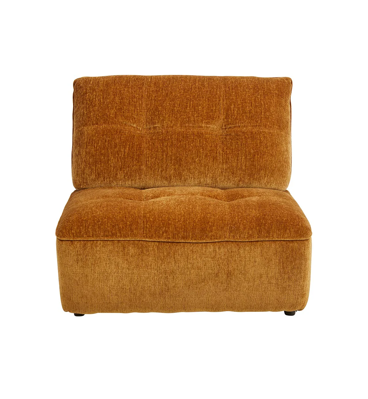 Roommate Sofa - 3 Piece Armless in Honey - Image 4