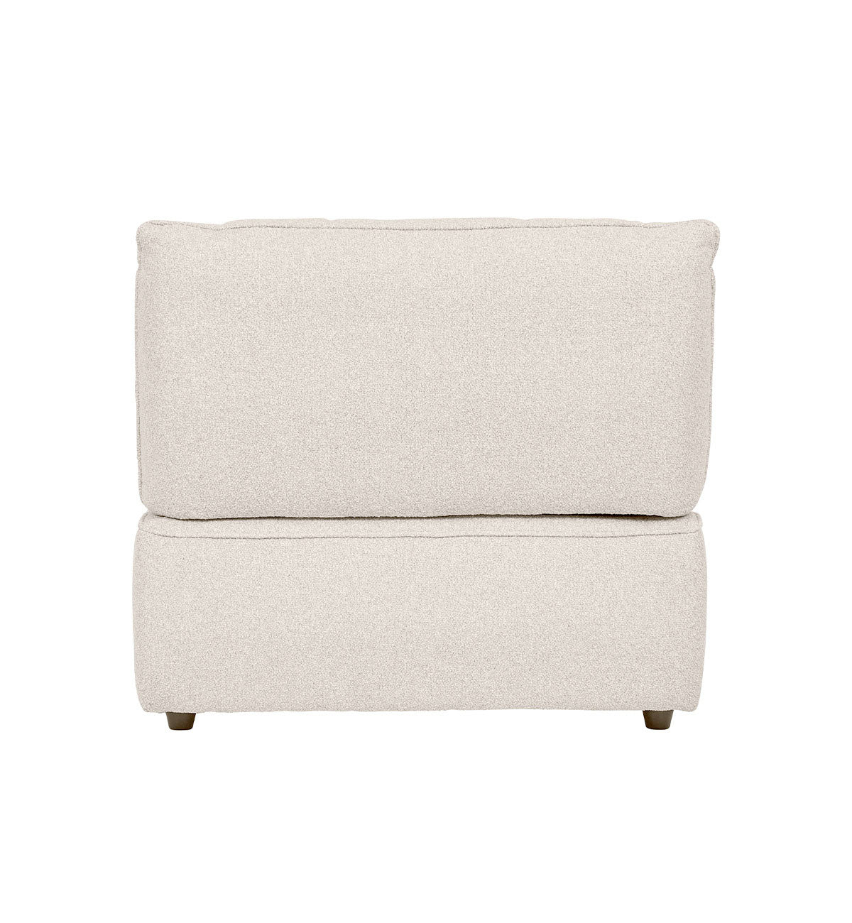 Roommate Sofa - Armless Chair In Ecru - Image 6